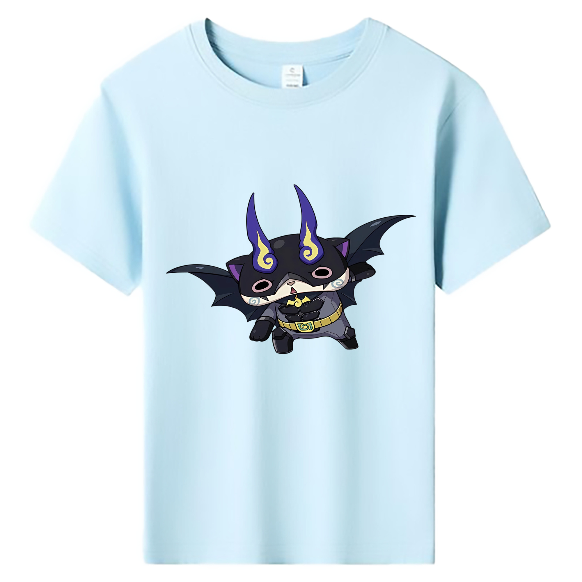 （画像用） 妖怪ウォッチ Yo-kai Watch 綿100％キッズTシャツ（フロントプリント）